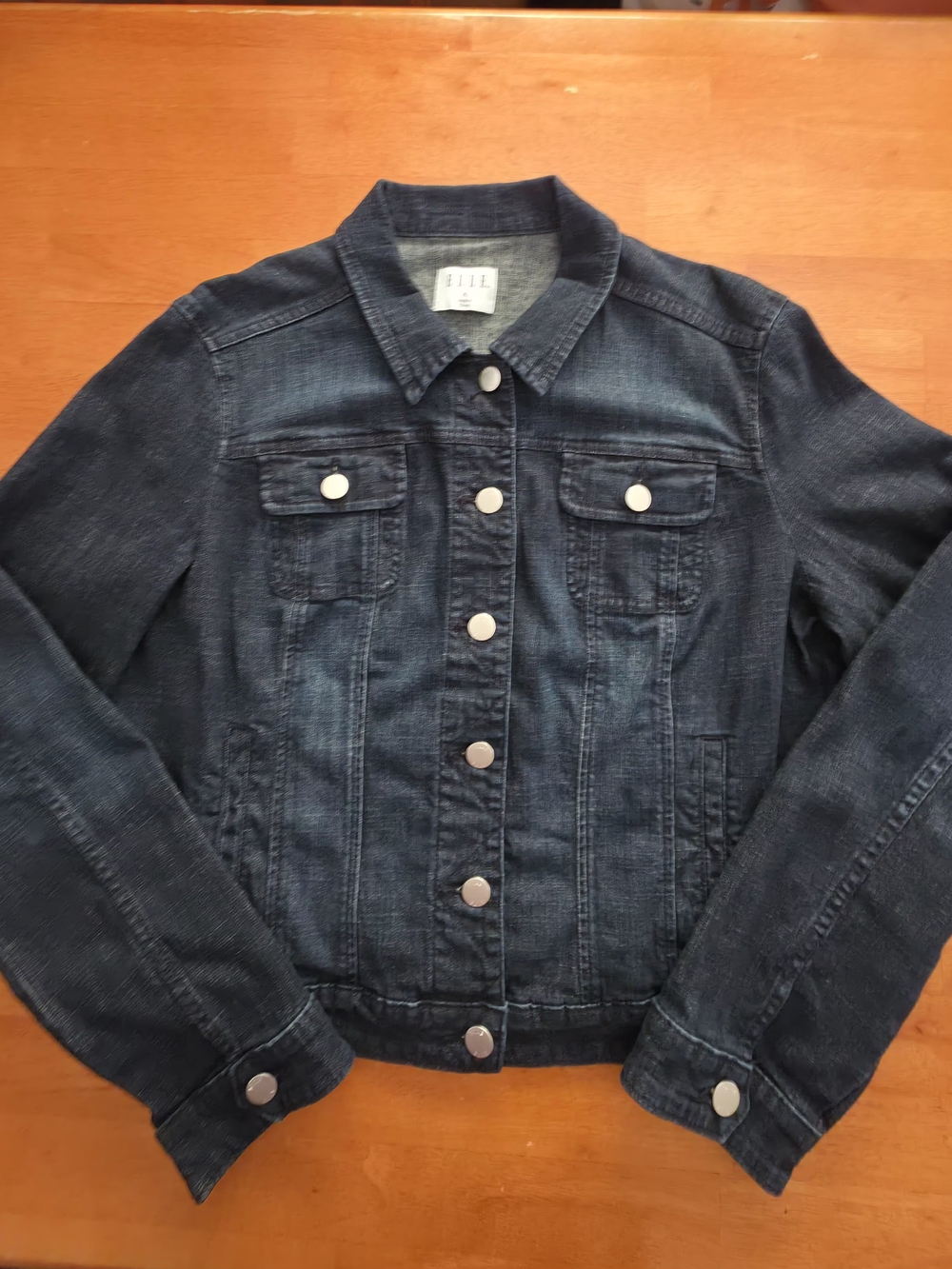 Elle Dark Wash Denim Jacket. Women's xl